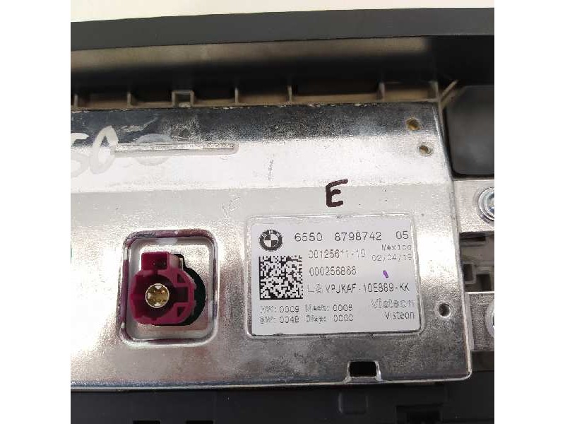 Recambio de pantalla multifuncion para bmw serie 3 berlina (g20) 330d referencia OEM IAM 65508798742  