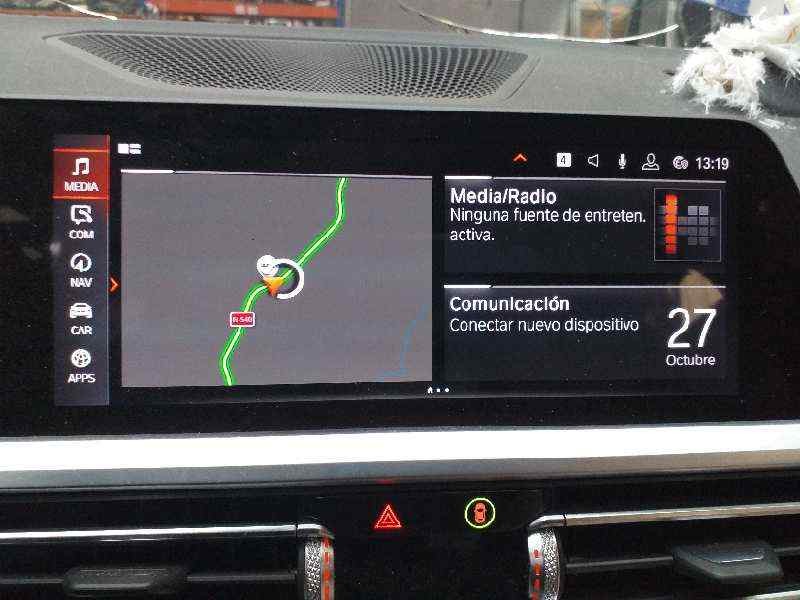 Recambio de pantalla multifuncion para bmw serie 3 berlina (g20) 330d referencia OEM IAM 65508798742  
