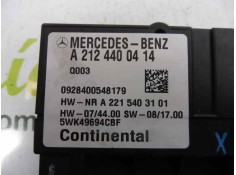 Recambio de modulo electronico para mercedes-benz clase clk (w207) coupe 350 cgi blueefficiency referencia OEM IAM 2124400414   2