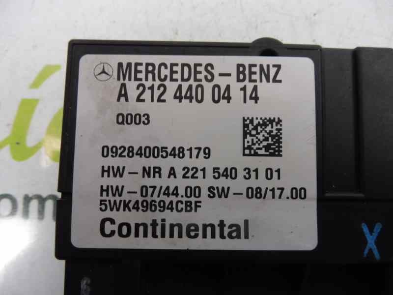 Recambio de modulo electronico para mercedes-benz clase clk (w207) coupe 350 cgi blueefficiency referencia OEM IAM 2124400414  