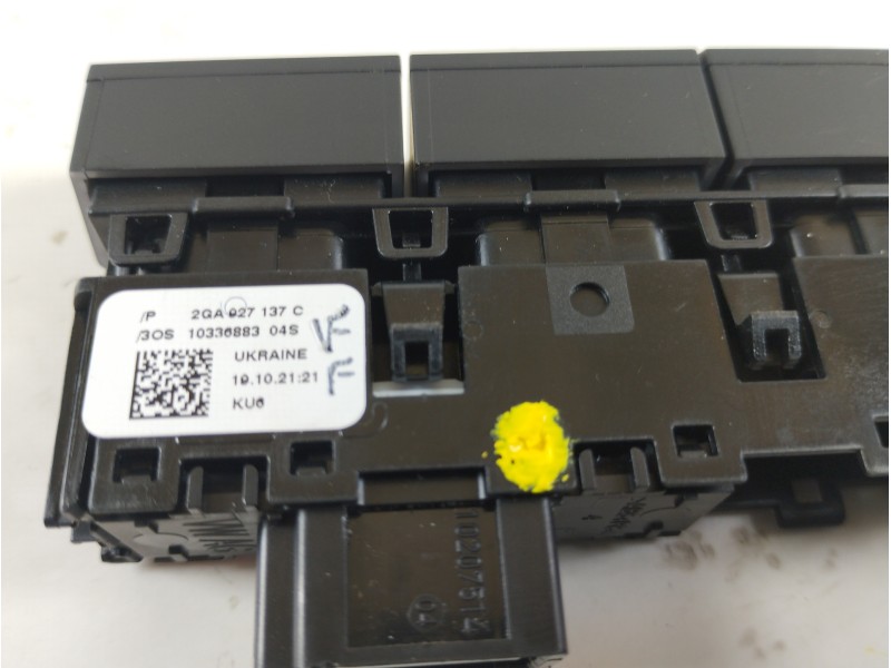 Recambio de mando multifuncion para volkswagen t-roc advance referencia OEM IAM 2GA927137C  