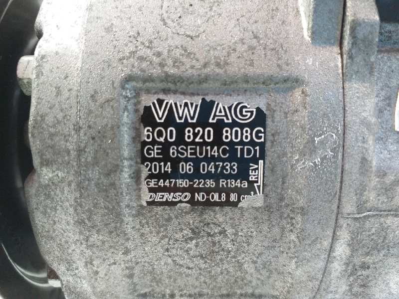 Recambio de compresor aire acondicionado para skoda fabia (5j2 ) young referencia OEM IAM 6Q0820808G  