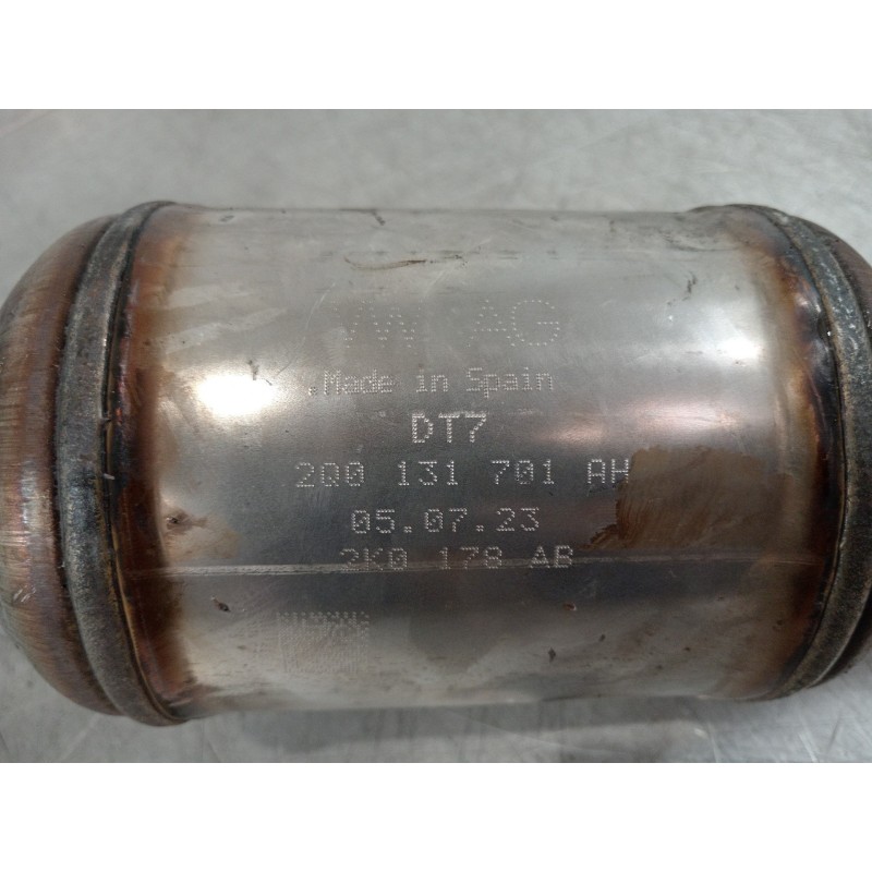 Recambio de catalizador para audi a1 sportback (gba) 25 tfsi básico referencia OEM IAM 2Q0131723G 2Q0181AA 2Q0131701AH