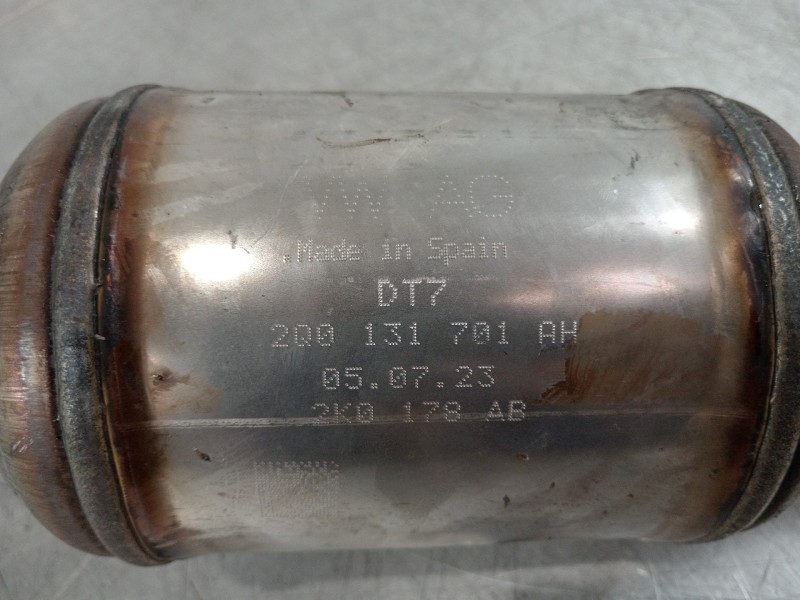 Recambio de catalizador para audi a1 sportback (gba) 25 tfsi básico referencia OEM IAM 2Q0131723G 2Q0181AA 2Q0131701AH