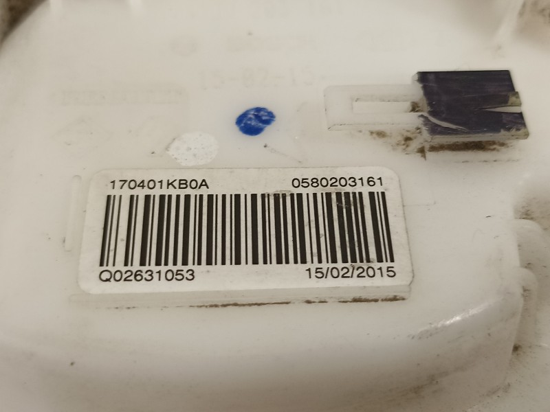 Recambio de bomba combustible para nissan pulsar (c13) acenta referencia OEM IAM 580203161 170401KB0A 