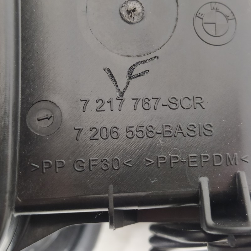 Recambio de tapa exterior combustible para bmw serie 5 touring (f11) 530d xdrive referencia OEM IAM 7217767 7206558 