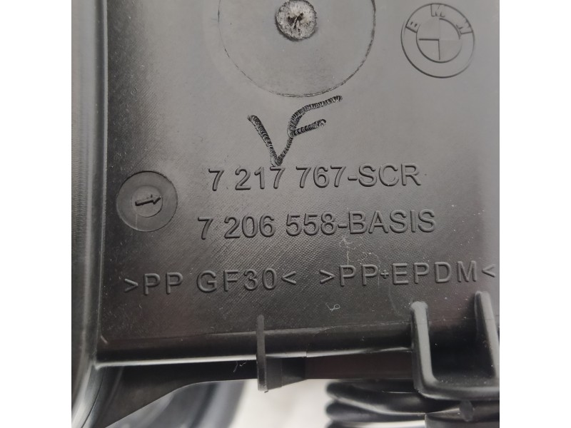 Recambio de tapa exterior combustible para bmw serie 5 touring (f11) 530d xdrive referencia OEM IAM 7217767 7206558 