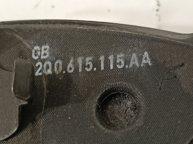 Recambio de pastillas de freno para audi a1 sportback (gba) 25 tfsi básico referencia OEM IAM 2Q0615115AA 2Q0615109AJ 
