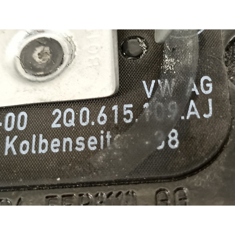 Recambio de pastillas de freno para audi a1 sportback (gba) 25 tfsi básico referencia OEM IAM 2Q0615115AA 2Q0615109AJ 