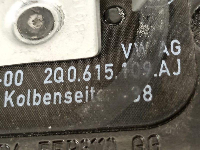 Recambio de pastillas de freno para audi a1 sportback (gba) 25 tfsi básico referencia OEM IAM 2Q0615115AA 2Q0615109AJ 