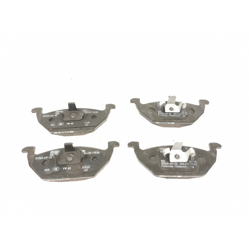 Recambio de pastillas de freno para audi a1 sportback (gba) 25 tfsi básico referencia OEM IAM 2Q0615115AA 2Q0615109AJ 