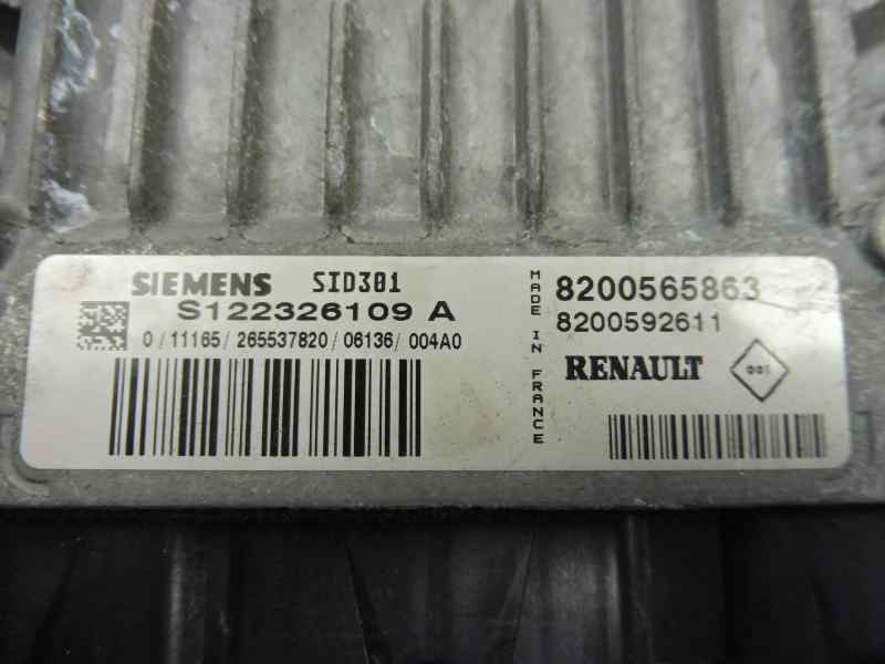 Recambio de centralita motor uce para renault scenic ii confort expression referencia OEM IAM 8200565863 122326109A 8200592611