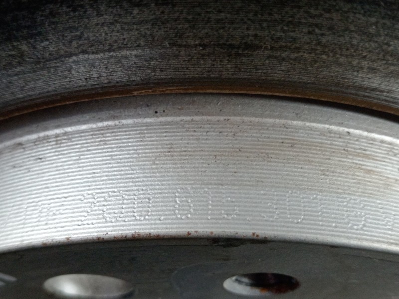 Recambio de disco freno delantero para audi a1 sportback (gba) 25 tfsi básico referencia OEM IAM 2Q0615301G  