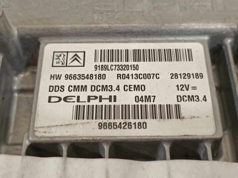 Recambio de centralita motor uce para peugeot 308 gt referencia OEM IAM 9665426180 9663548180 