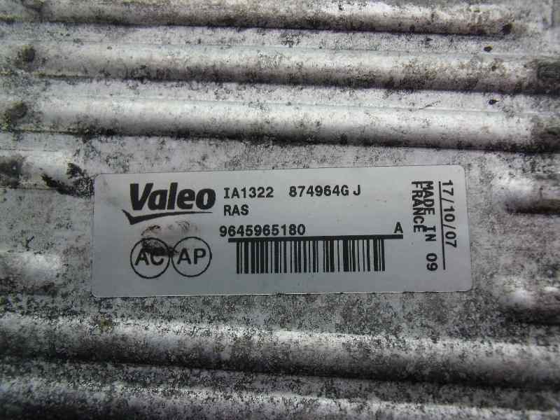 Recambio de intercooler para citroën berlingo hdi 75 600 first kasten referencia OEM IAM 9645965180  