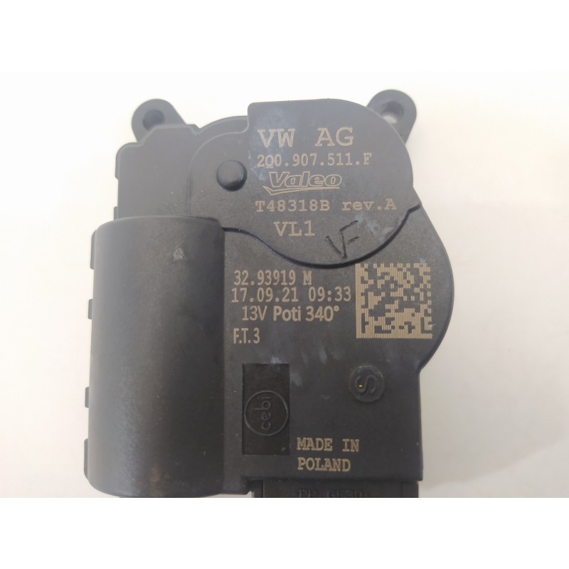 Recambio de motor apertura trampillas climatizador para volkswagen t-roc advance referencia OEM IAM 2Q0907511F T48318B 3293919M