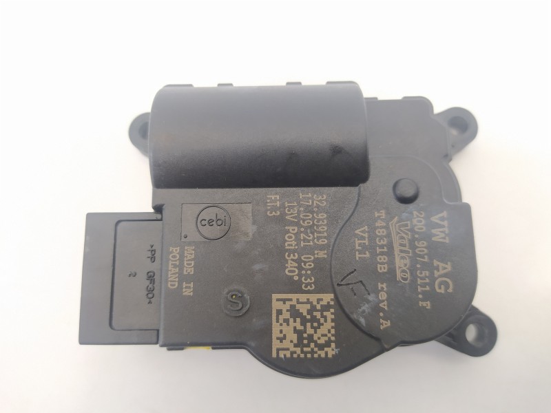 Recambio de motor apertura trampillas climatizador para volkswagen t-roc advance referencia OEM IAM 2Q0907511F T48318B 3293919M