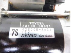 Recambio de motor arranque para toyota yaris live referencia OEM IAM 281000Q081 4280006631  2