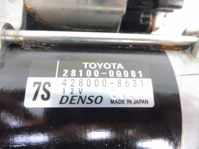 Recambio de motor arranque para toyota yaris live referencia OEM IAM 281000Q081 4280006631 