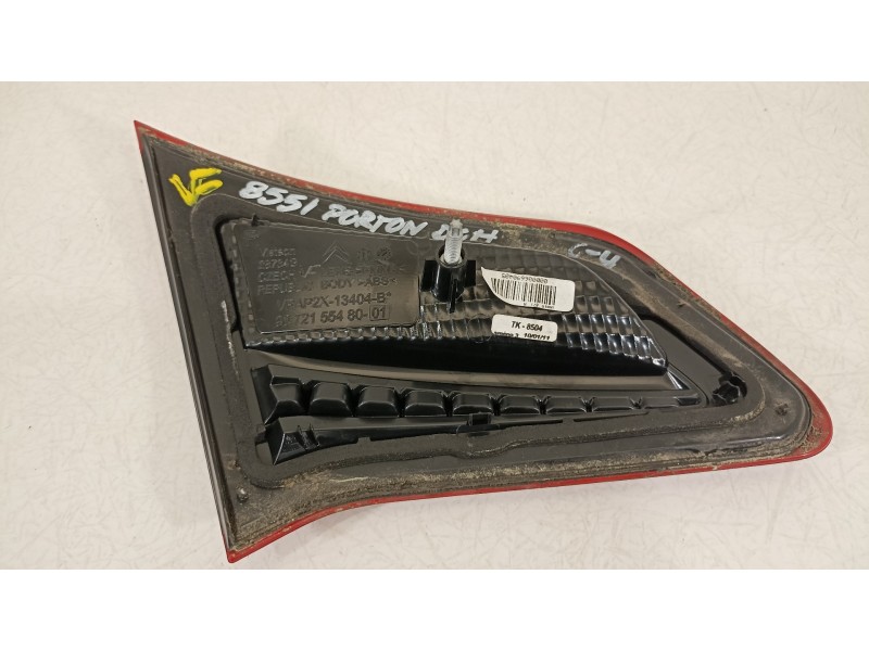 Recambio de piloto trasero derecho en porton para citroën c4 lim. collection referencia OEM IAM 9672155480  