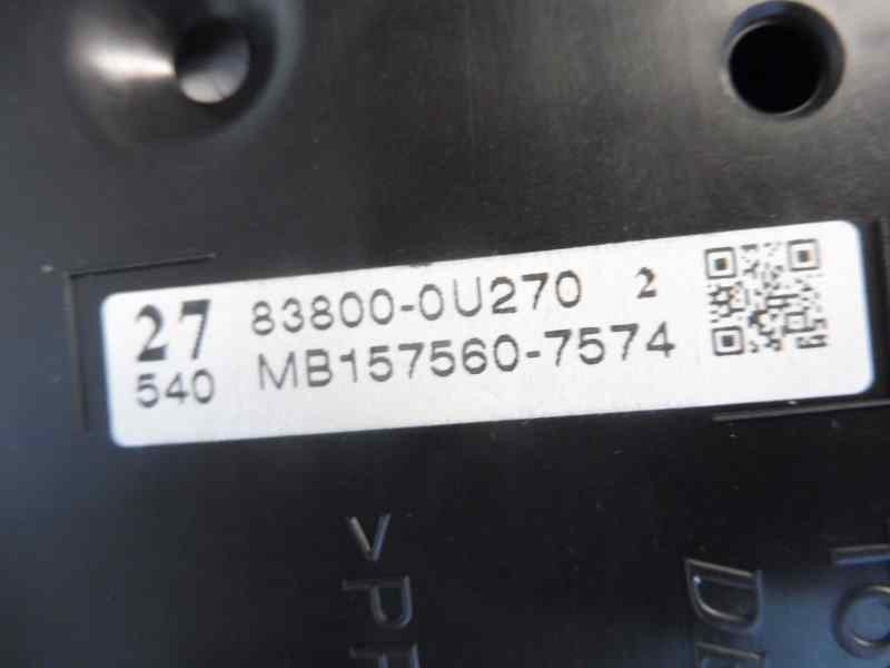 Recambio de cuadro instrumentos para toyota yaris live referencia OEM IAM   