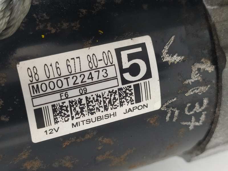 Recambio de motor arranque para citroën c4 picasso feel referencia OEM IAM 9801667780 M000T22473 