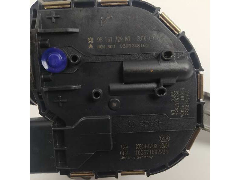 Recambio de motor limpia delantero para citroën c4 picasso feel referencia OEM IAM 9816172980 0390248160 