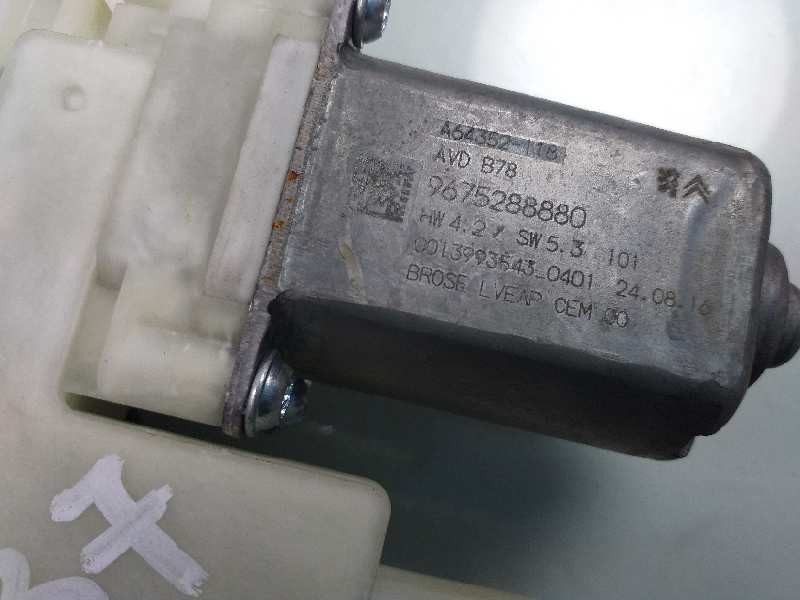 Recambio de elevalunas delantero derecho para citroën c4 picasso feel referencia OEM IAM 9675924680 9675288880 