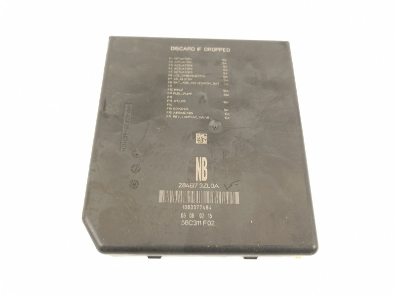 Recambio de caja reles / fusibles para nissan pulsar (c13) acenta referencia OEM IAM 284B73ZL0A  