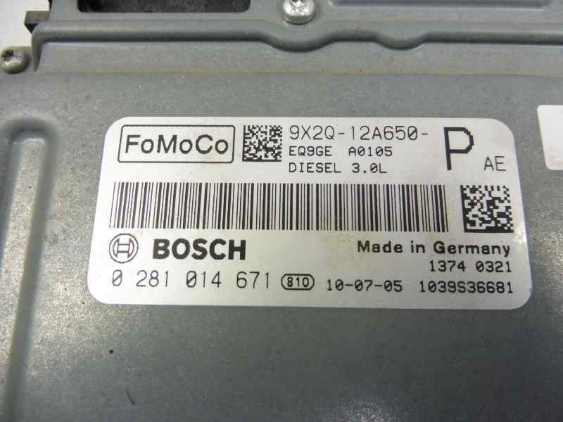 Recambio de centralita motor uce para jaguar xf 3.0 v6 diesel luxury referencia OEM IAM 9X2Q12A650P 0281014671 