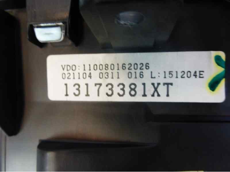 Recambio de cuadro instrumentos para opel meriva cosmo referencia OEM IAM 13173381XT 13173381 