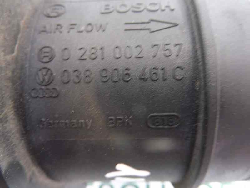 Recambio de caudalimetro para seat leon (1m1) stella referencia OEM IAM 038906461C 0281002757 