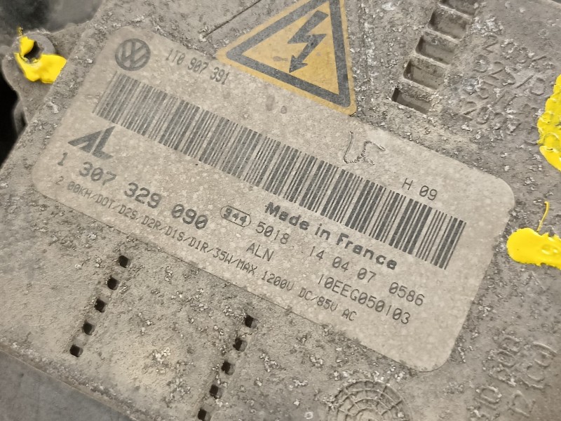 Recambio de faro izquierdo para volkswagen golf v berlina (1k1) gti referencia OEM IAM 1K6941031  