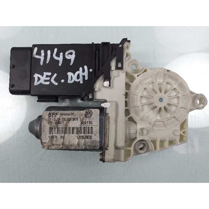 Recambio de motor elevalunas delantero derecho para seat leon (1m1) signo referencia OEM IAM 1J1959802D  