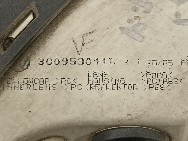 Recambio de piloto delantero izquierdo para volkswagen passat berlina (3c2) advance referencia OEM IAM 3C0953041L  