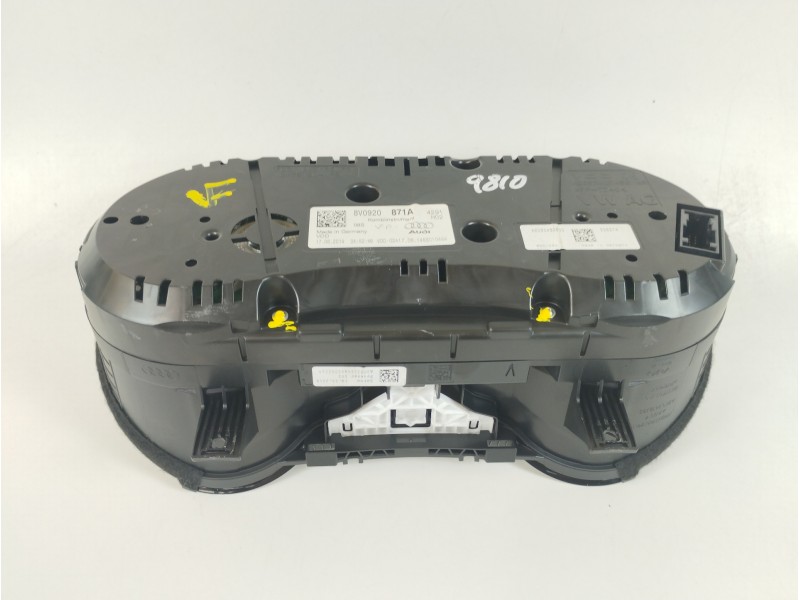 Recambio de cuadro instrumentos para audi a3 (8v) ambiente referencia OEM IAM 8V0920871A A2C90492600 
