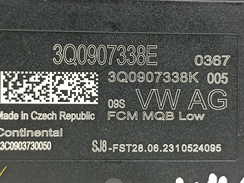 Recambio de modulo electronico para audi a1 sportback (gba) 25 tfsi básico referencia OEM IAM 3Q0907338E  