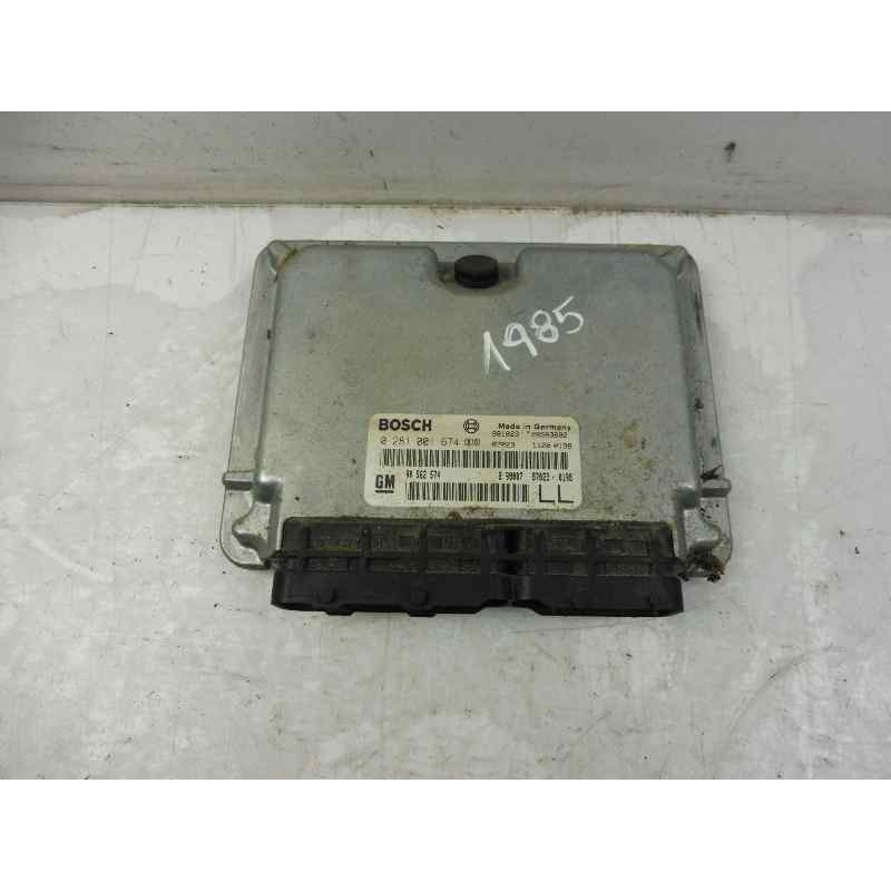 Recambio de centralita motor uce para opel astra g berlina comfort referencia OEM IAM 90562574 0281001674 