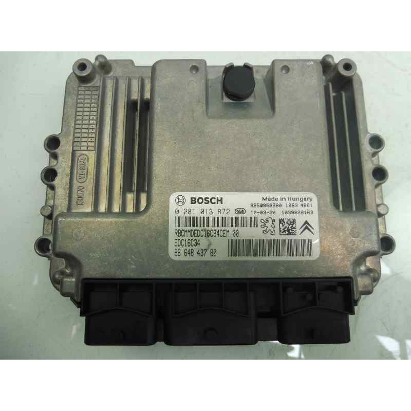 Recambio de centralita motor uce para peugeot 308 confort referencia OEM IAM 9664843780 0281013872 