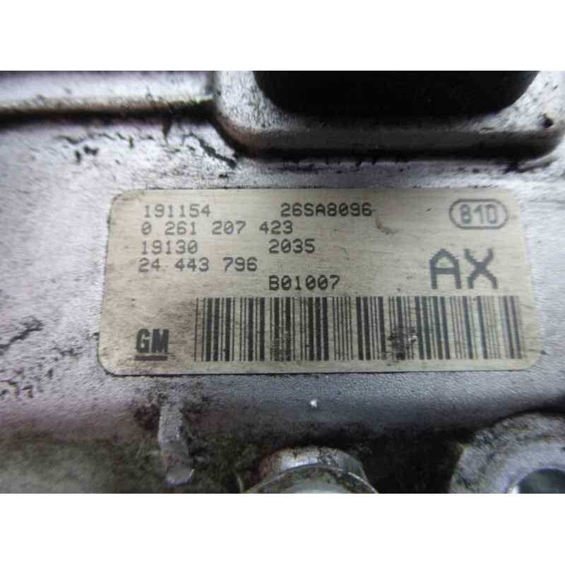 Recambio de centralita motor uce para opel corsa c club referencia OEM IAM 24443796 0261207423 
