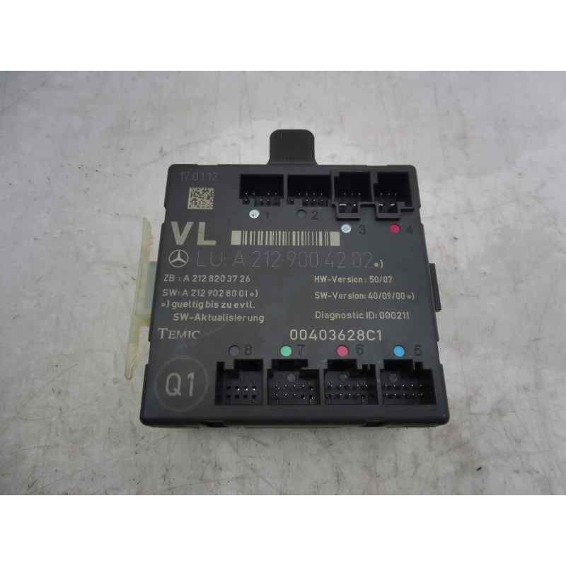 Recambio de modulo confort para mercedes-benz clase c (w204) lim. c 220 cdi blueefficiency (204.002) referencia OEM IAM A2129004