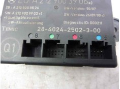 Recambio de modulo confort para mercedes-benz clase c (w204) lim. c 220 cdi blueefficiency (204.002) referencia OEM IAM A2129003 2