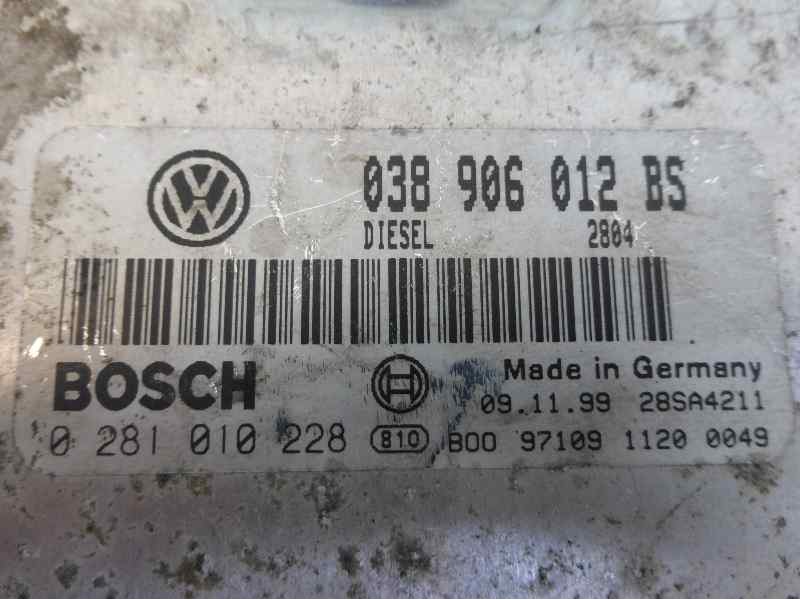 Recambio de centralita motor uce para seat toledo (1m2) stella referencia OEM IAM 038906012BS 0281010228 