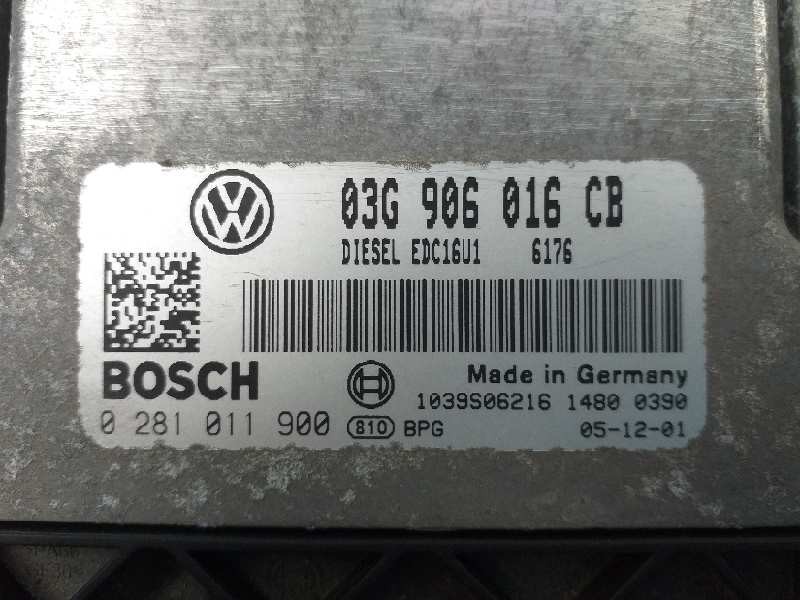Recambio de centralita motor uce para volkswagen golf v berlina (1k1) sportline referencia OEM IAM 03G906016CB 0281011900 