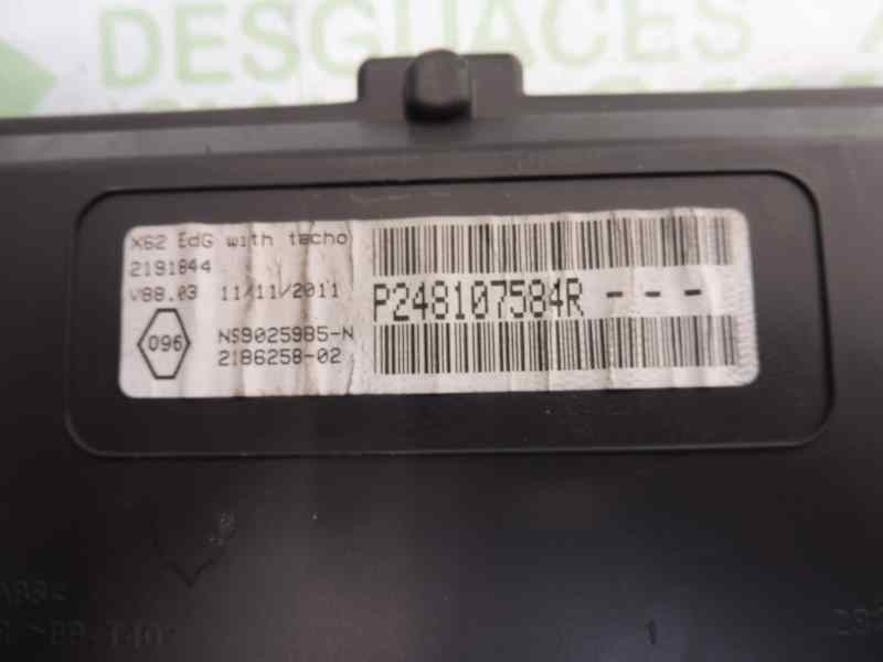 Recambio de cuadro instrumentos para renault master kasten l2h2 hka 3,5t referencia OEM IAM 248107584R  