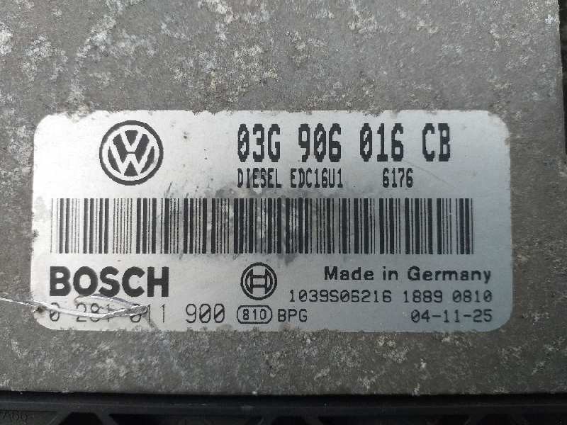 Recambio de centralita motor uce para volkswagen golf v berlina (1k1) sportline referencia OEM IAM 03G906016CB 0281011900 