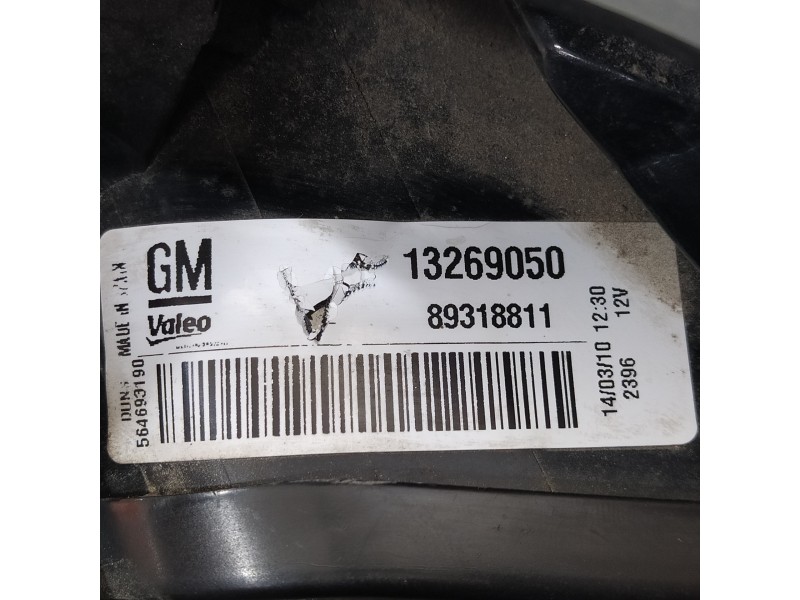 Recambio de piloto trasero izquierdo para opel corsa d selective referencia OEM IAM 13269050  