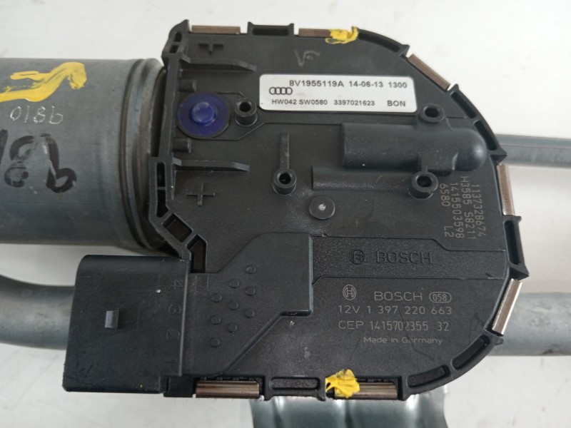 Recambio de motor limpia delantero para audi a3 (8v) ambiente referencia OEM IAM 8V1955023D 3397021623 8V1955119A