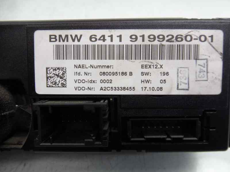 Recambio de mando climatizador para bmw serie 1 coupe (e82) 123d referencia OEM IAM 6411919926001  