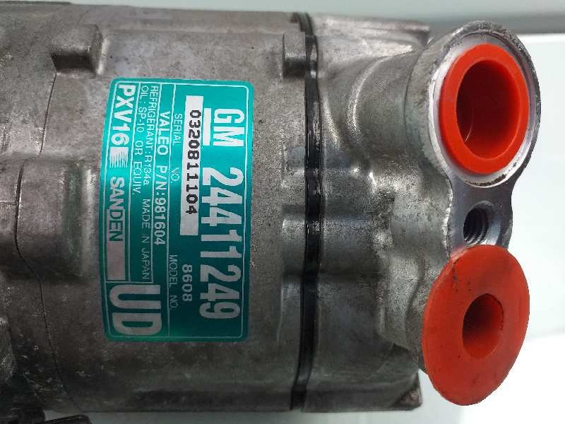 Recambio de compresor aire acondicionado para opel vectra c berlina club referencia OEM IAM 24411249 981604 